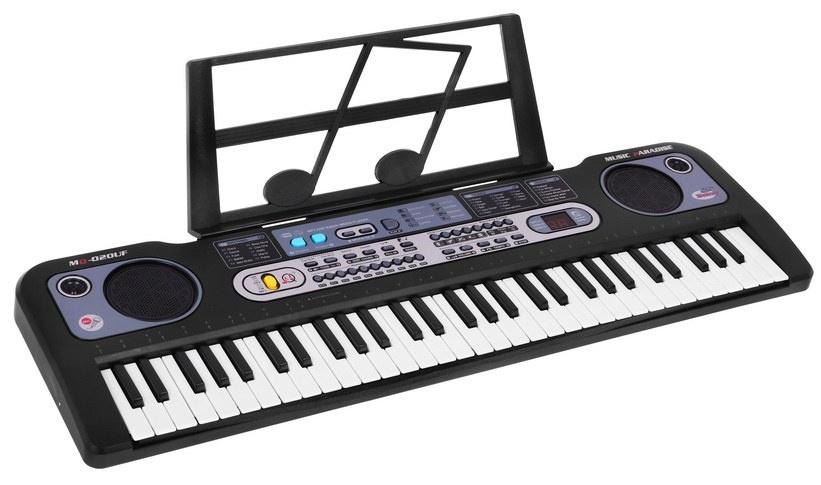 Digitalt tastatur med 61 taster med USB, MP3 og mikrofon