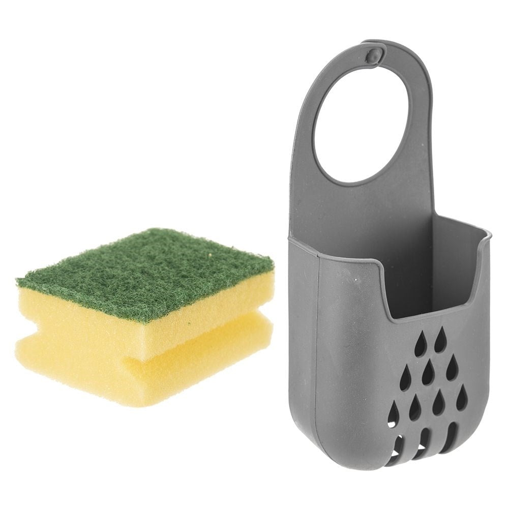 Diskhållare med Svamp för Ren Diskbänk