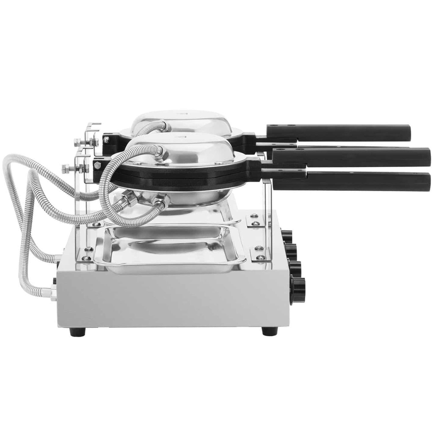 Dubbel bubbelvåffelmaskin TEFLON 2 x 1400 W
