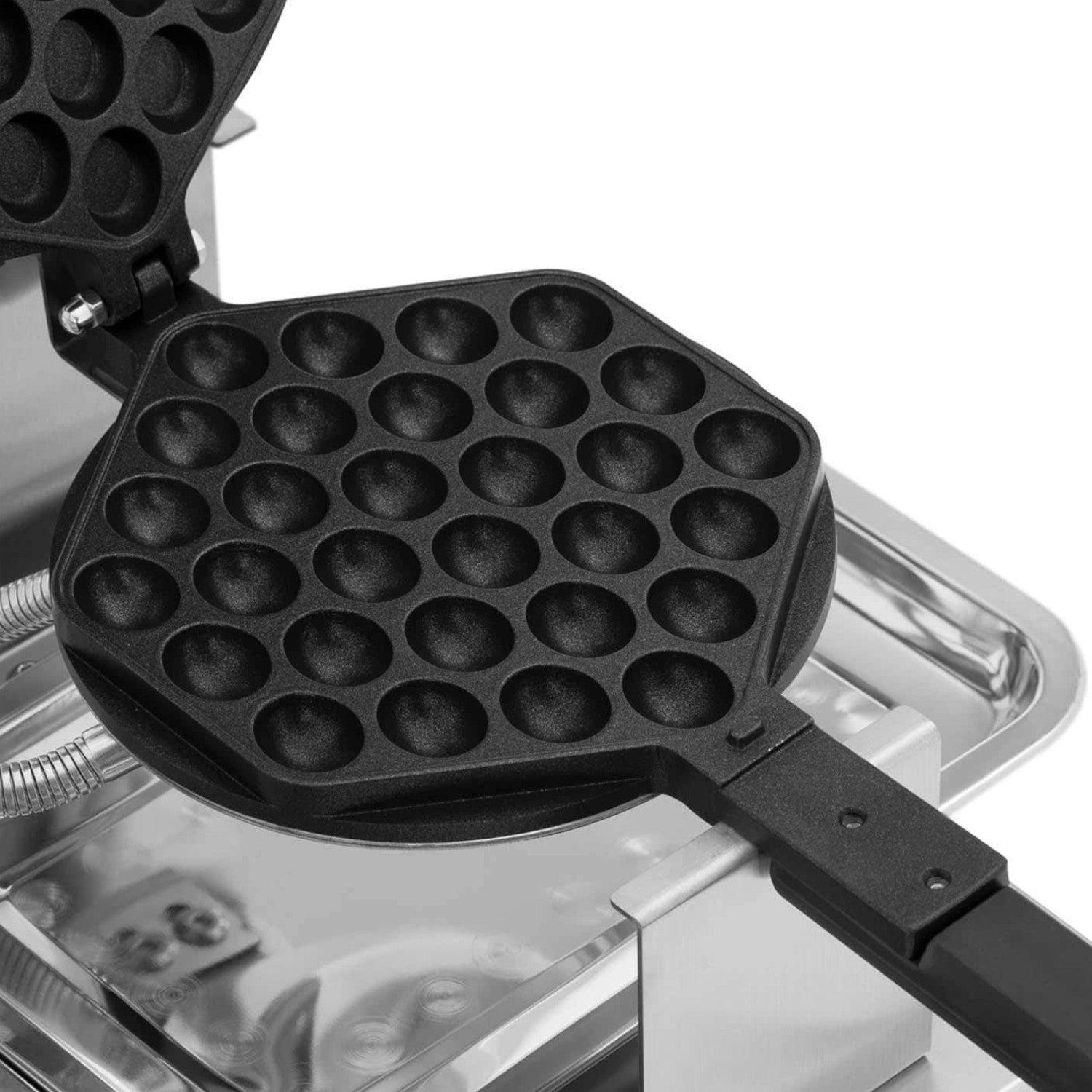 Dubbel bubbelvåffelmaskin TEFLON 2 x 1400 W