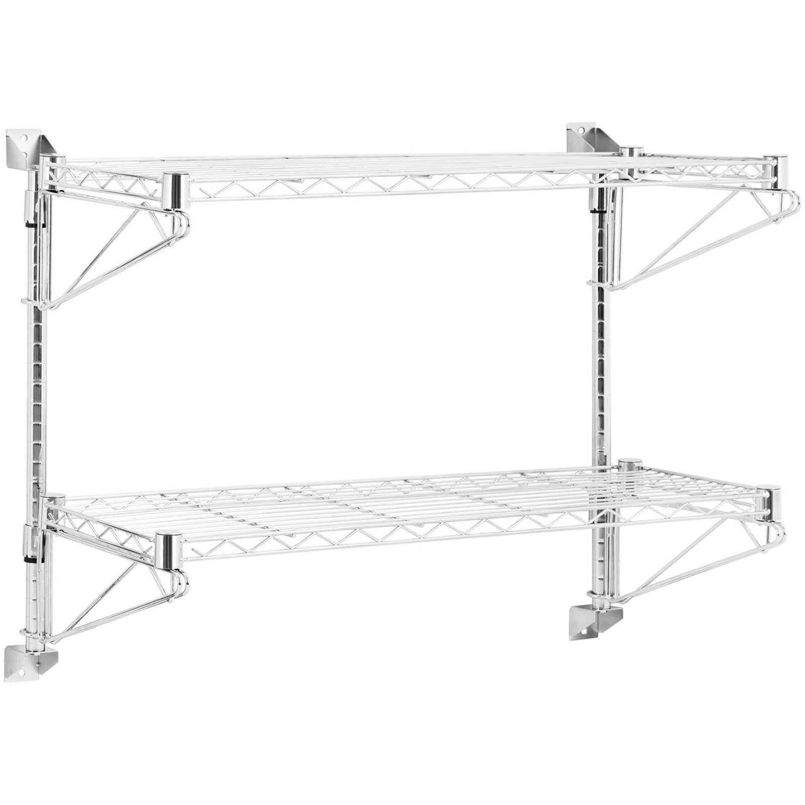 Dubbelväggstrådhylla upp till 60 kg 90 x 35 x 60 cm