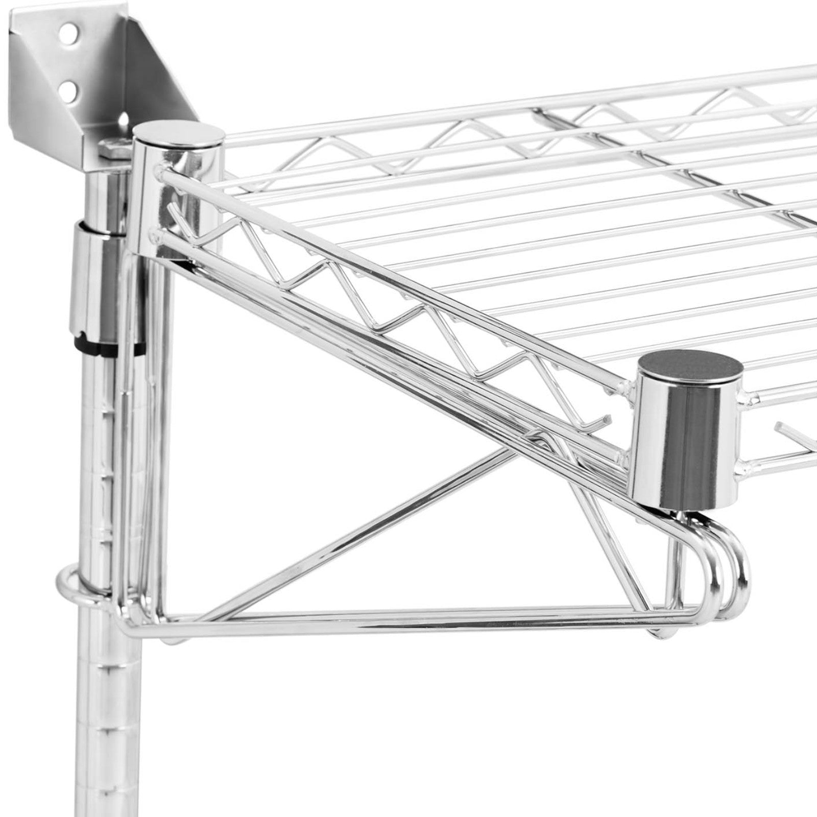 Dubbelväggstrådhylla upp till 60 kg 90 x 35 x 60 cm