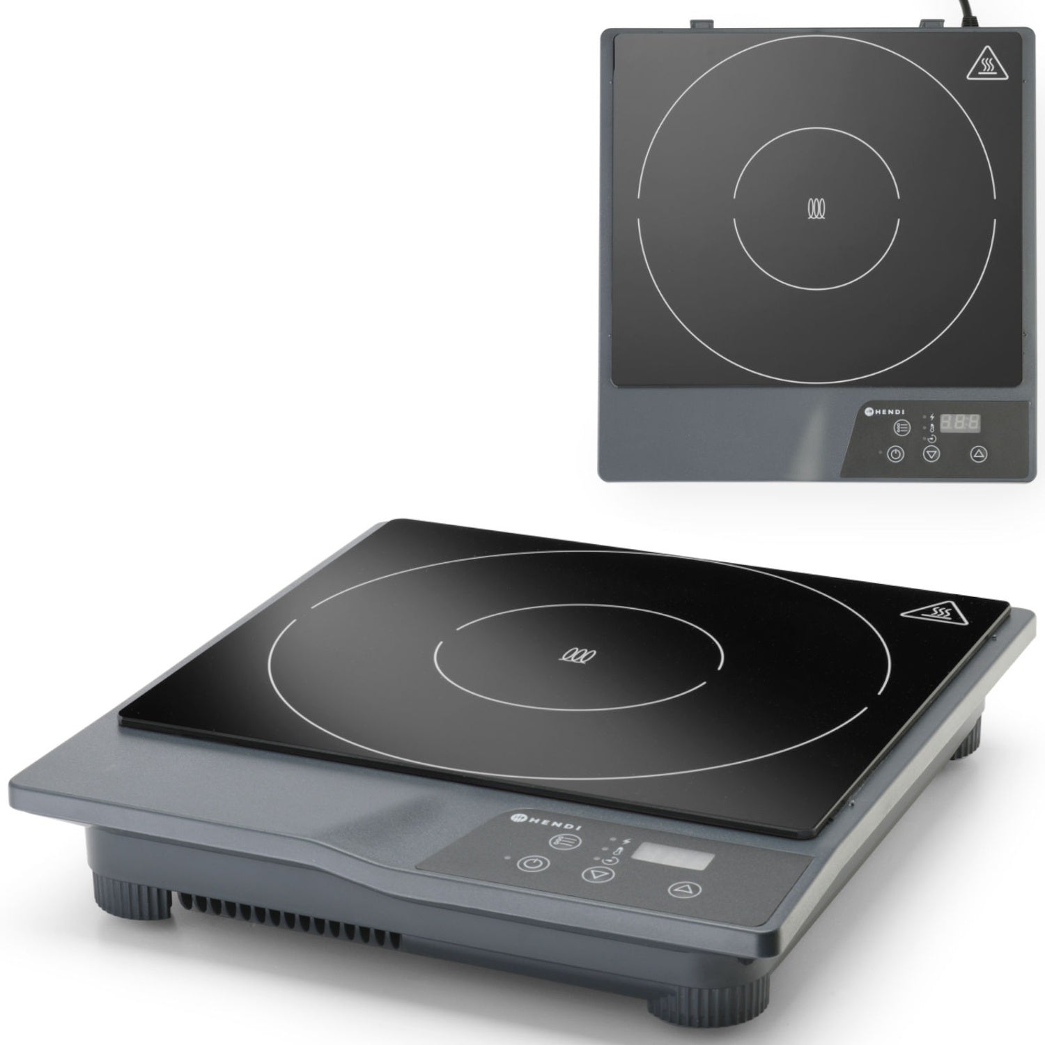 Ekonomisk 1800W induktionsspis - Hendi 239209
