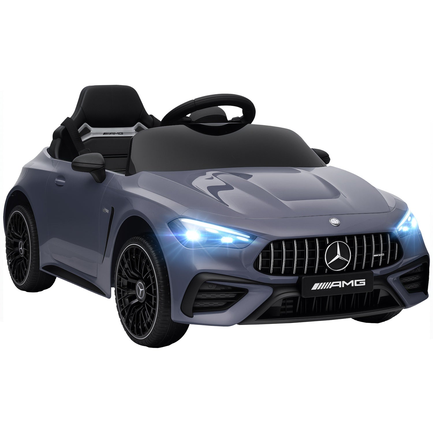 Elbil för barn, Mercedes-design, 12V, fjärrkontroll