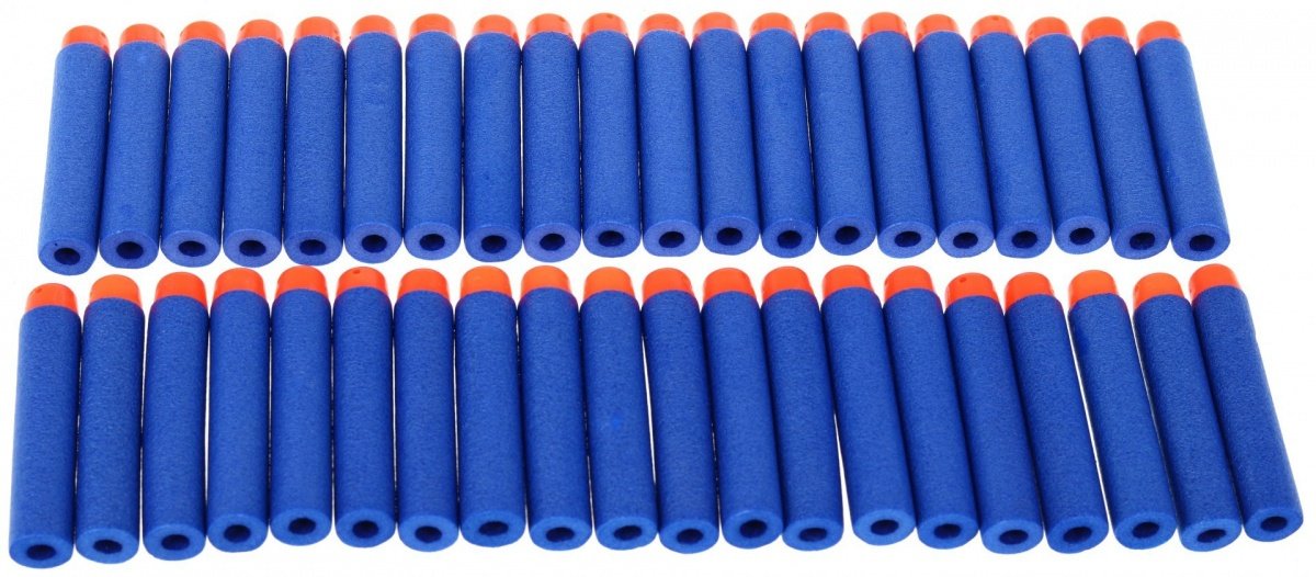 Electric Blue Foam Dart Rifle - 20 Round Magazine