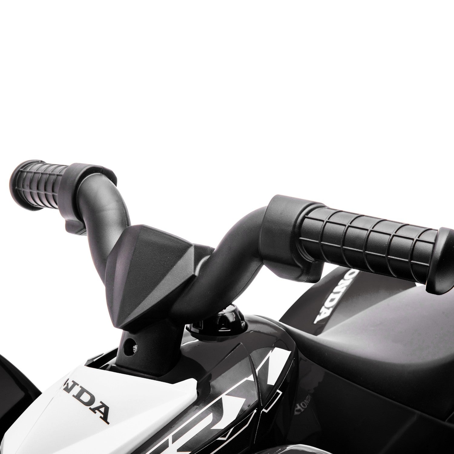 Elektrisk ATV för barn med LED-lampor och horn, svart