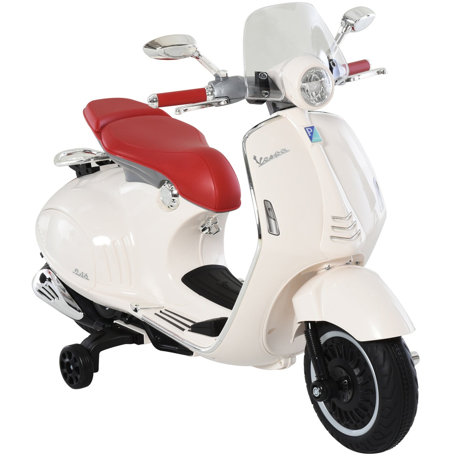 Elektrisk barnmotorcykel med MP3 och lampor, 3-6 år