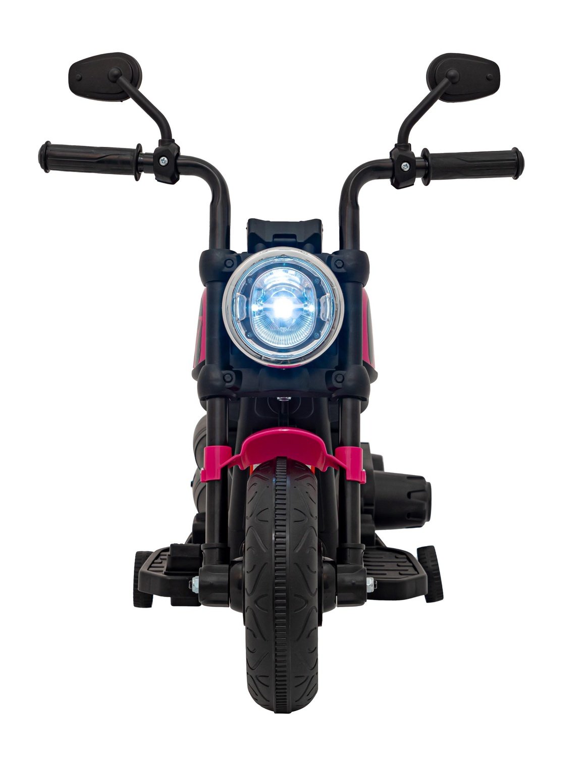 Elektrisk Chopper-motorsykkel med LED-lys og MP3-spiller