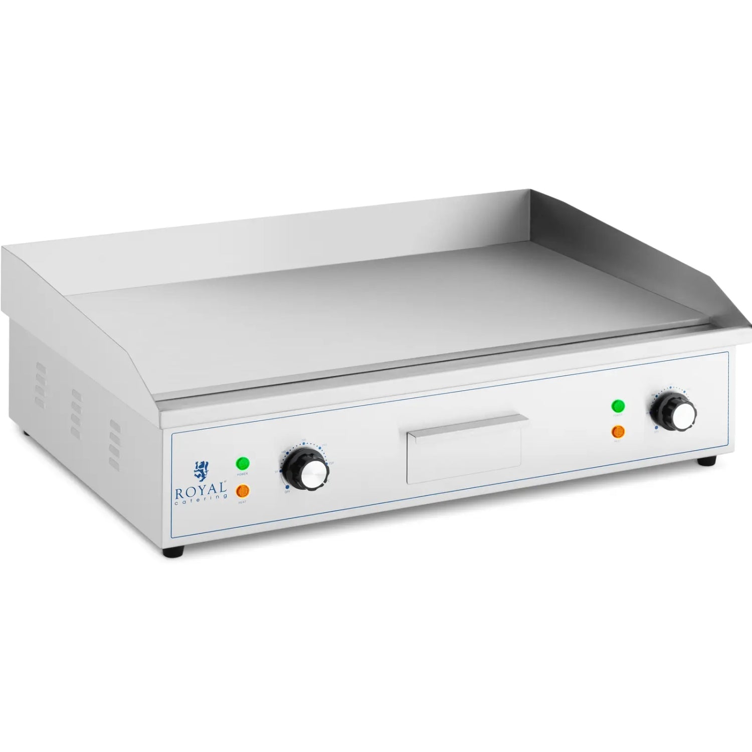 Elgrill, slät grillplatta, 727 x 420 mm, 4400 W