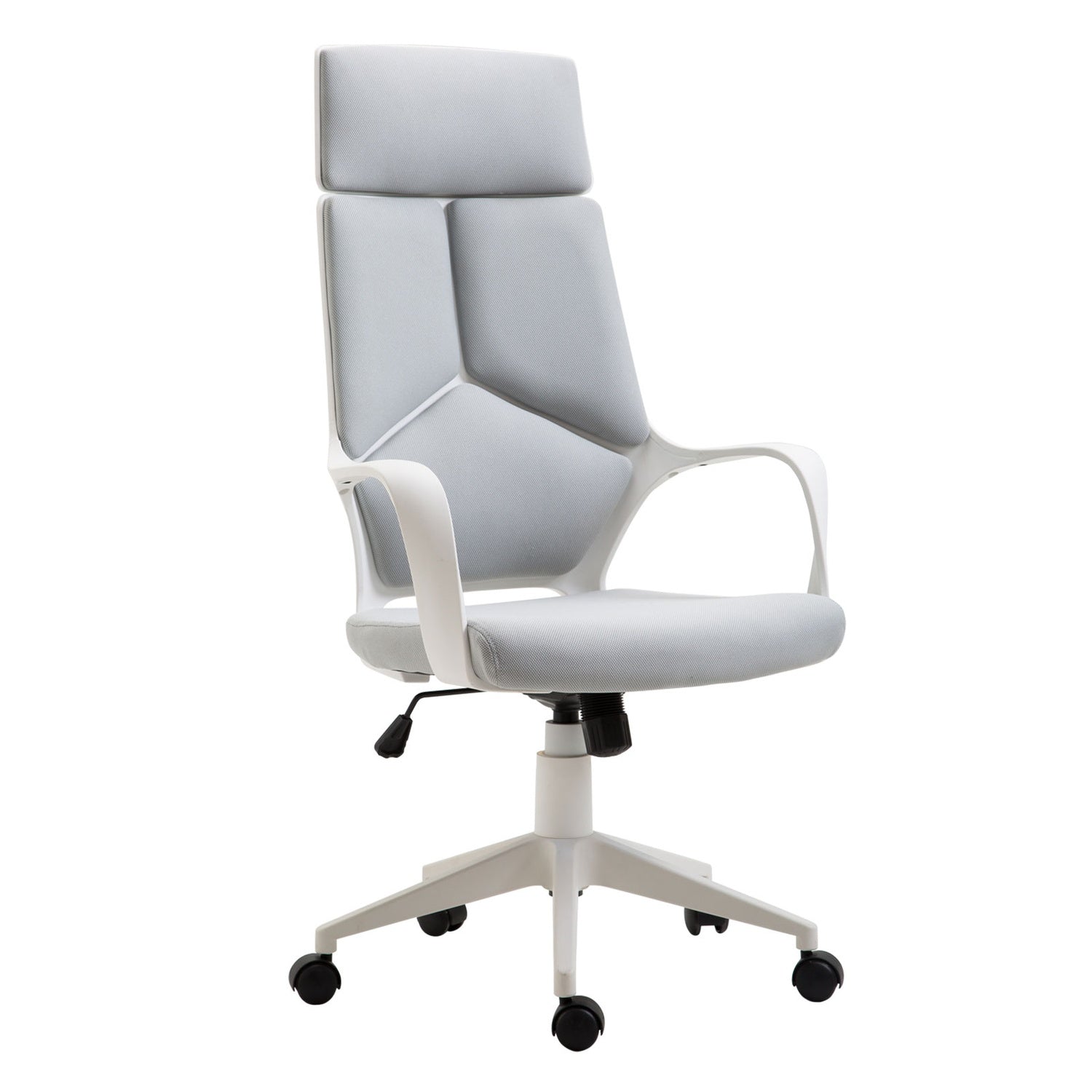 Ergonomisk kontorsstol, hög rygg, justerbar höjd