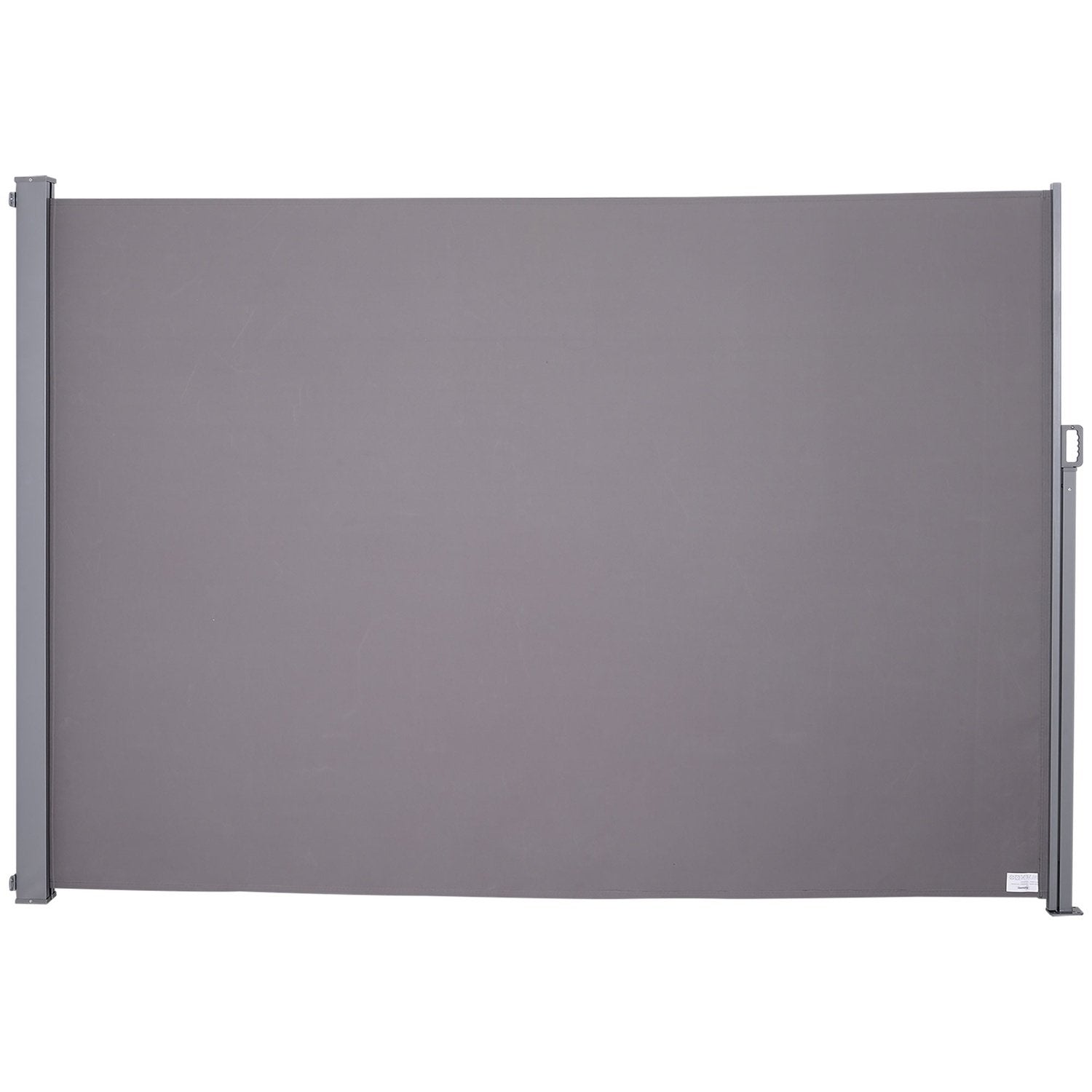 Sidemarkise Privacy Screen Solbeskyttelse Side Rullegardin Privacy Screen Polyester Grå 300X200Cm