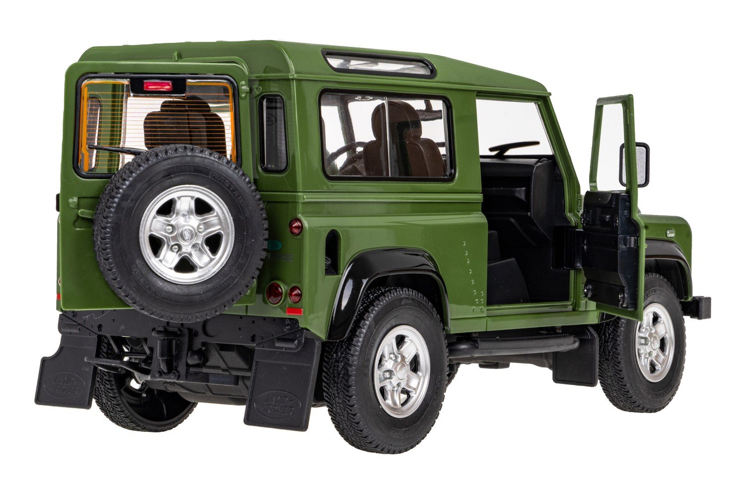 Fjärrkontroll Land Rover Defender 1:14 med LED-lampor