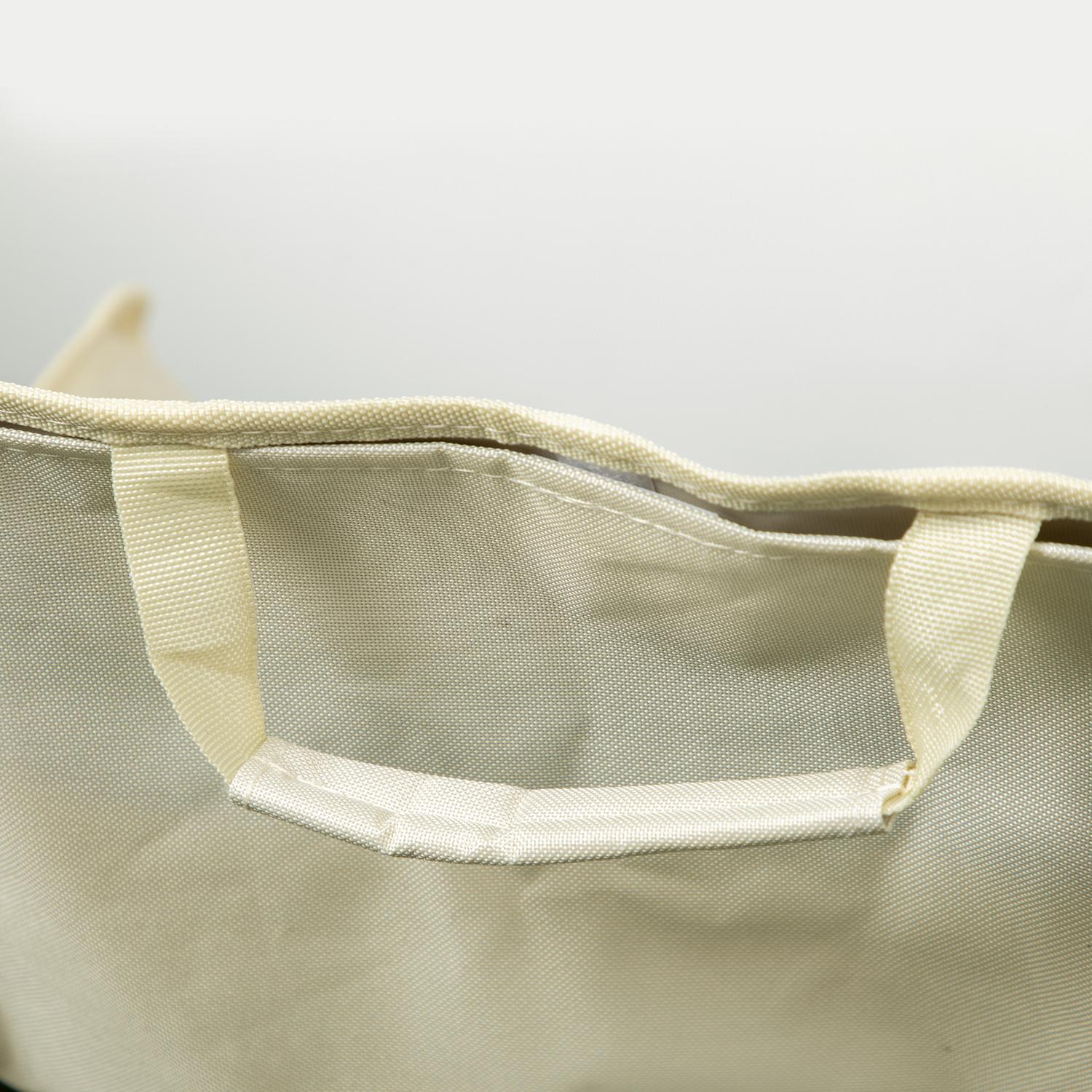 Fällbar campingstol med sidficka och bärväska