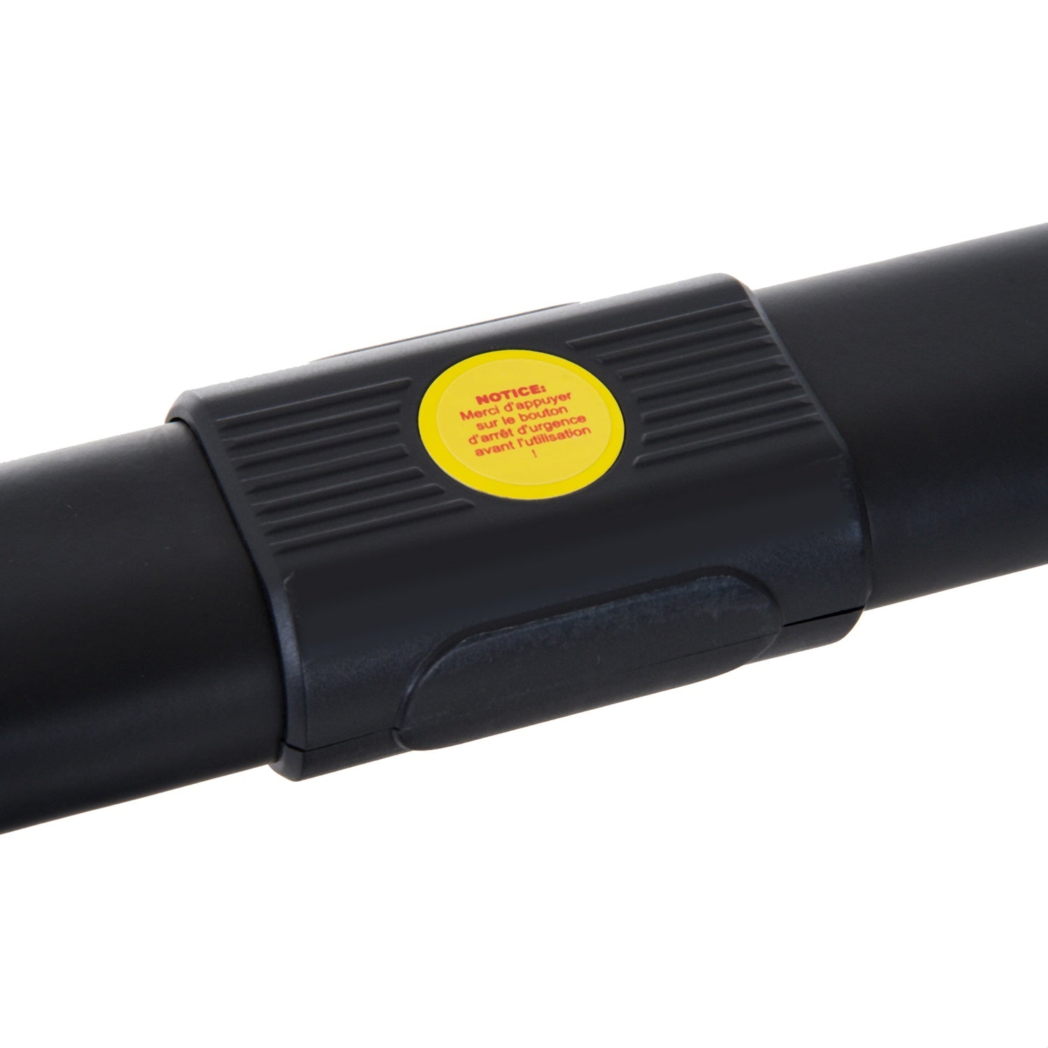 Fällbart elektriskt löpband – LCD-skärm, stål, svart