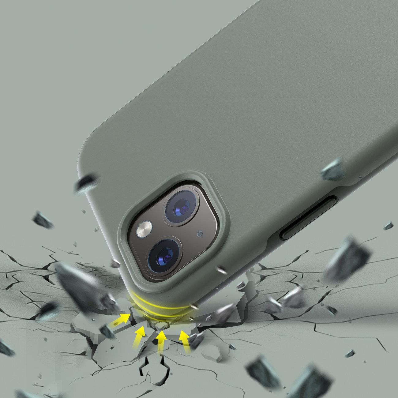 Fodral för iPhone 13 MFM Anti-dropp fodral grön