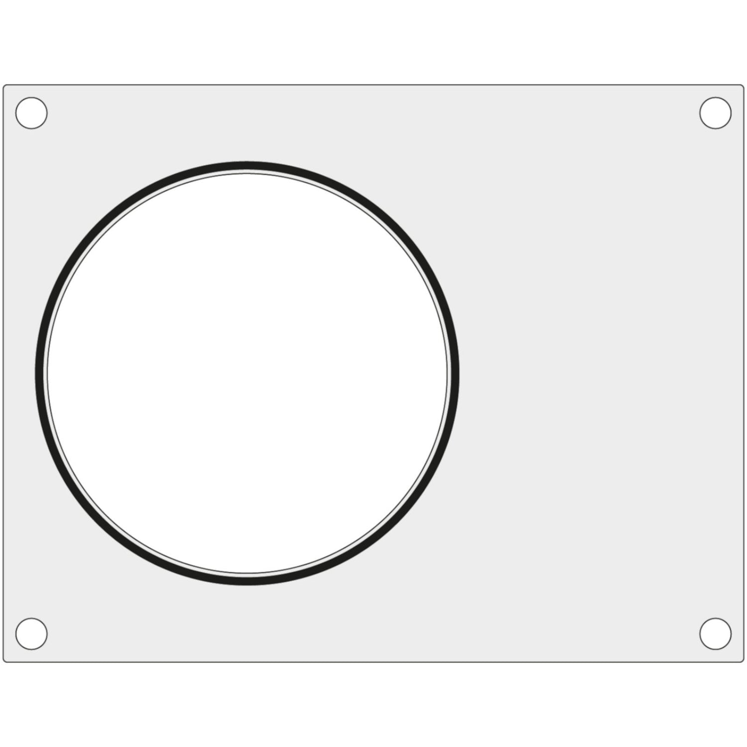 Formform för CAS CDS-01 svetsmaskin för en soppbehållare, dia. 165 mm - Hendi 805411