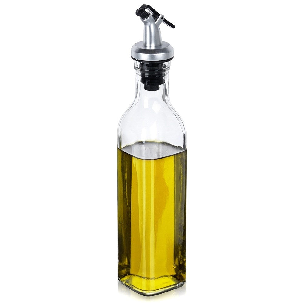 Förslutbar glasflaska för olja, 250 ml - Perfekt för smaksättning