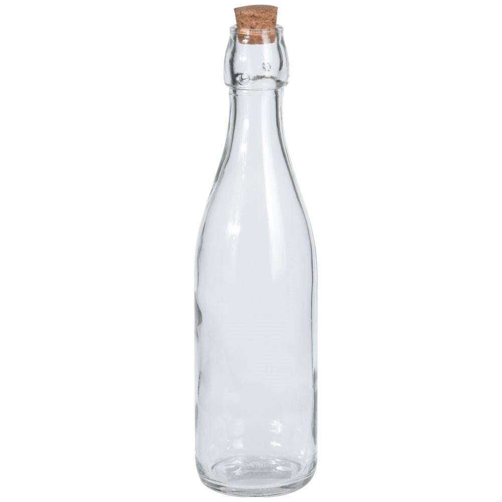 Glasflaska för olja/vinäger - Perfekt för vitlök & örter