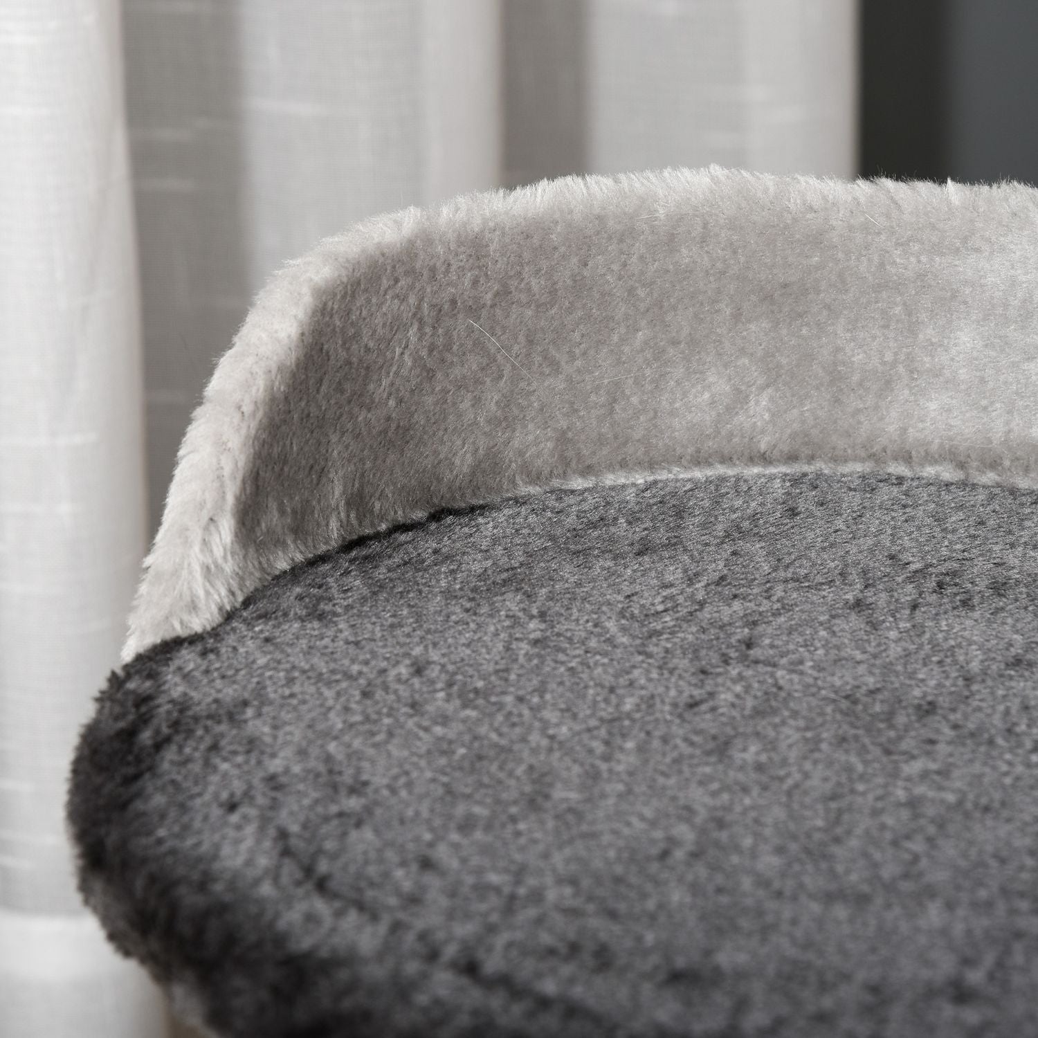 Grå kattträd med sisalstänger & lekbollar - 35,5x37x46cm