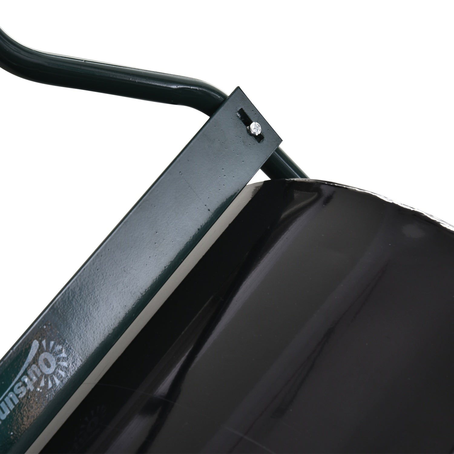 Gressrull 40cm, fyllbar metall – vann/sand, svart