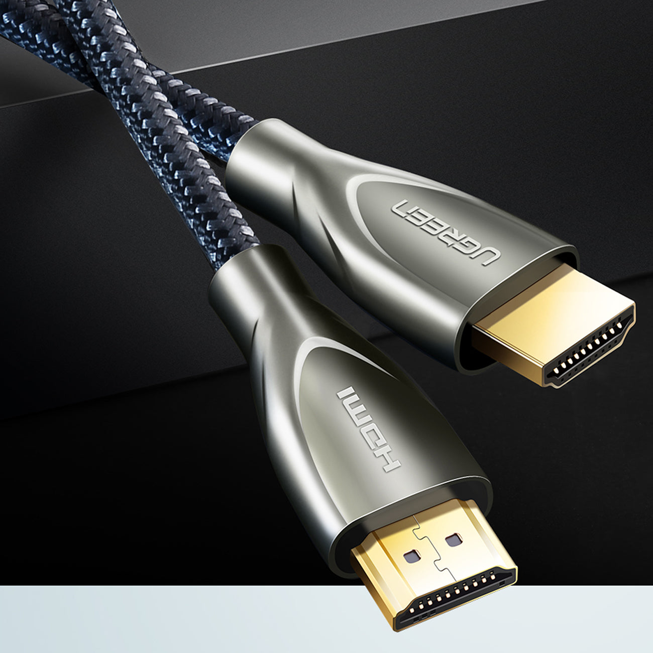 HDMI 2.0 4K UHD-kabel, 2m, svart