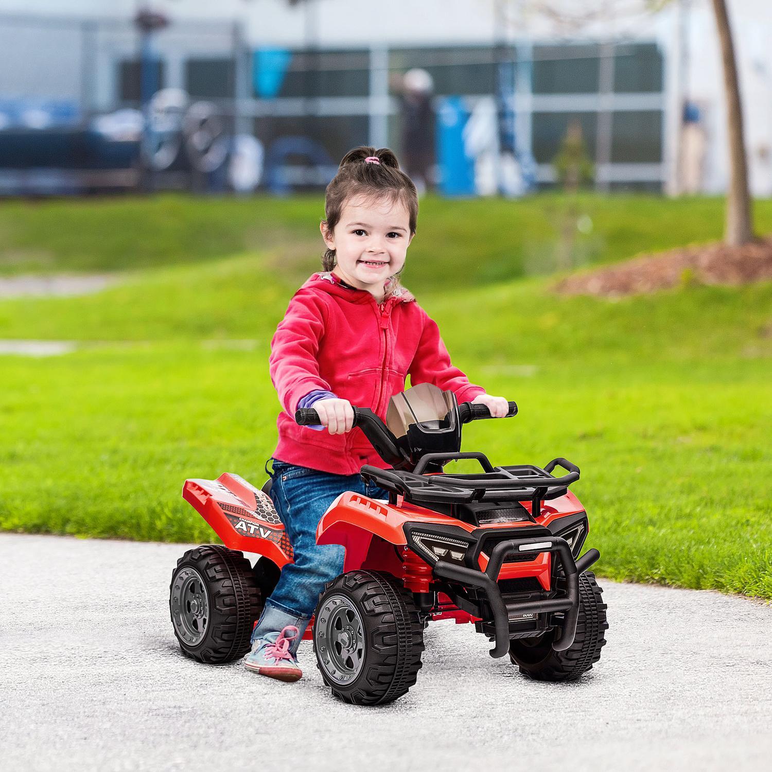 Mini Elektrisk Quad För Barn 18-36 Månader, Barnvagn Med Frontljus, Barns Motorcykel Elektrisk Quad, Rosa