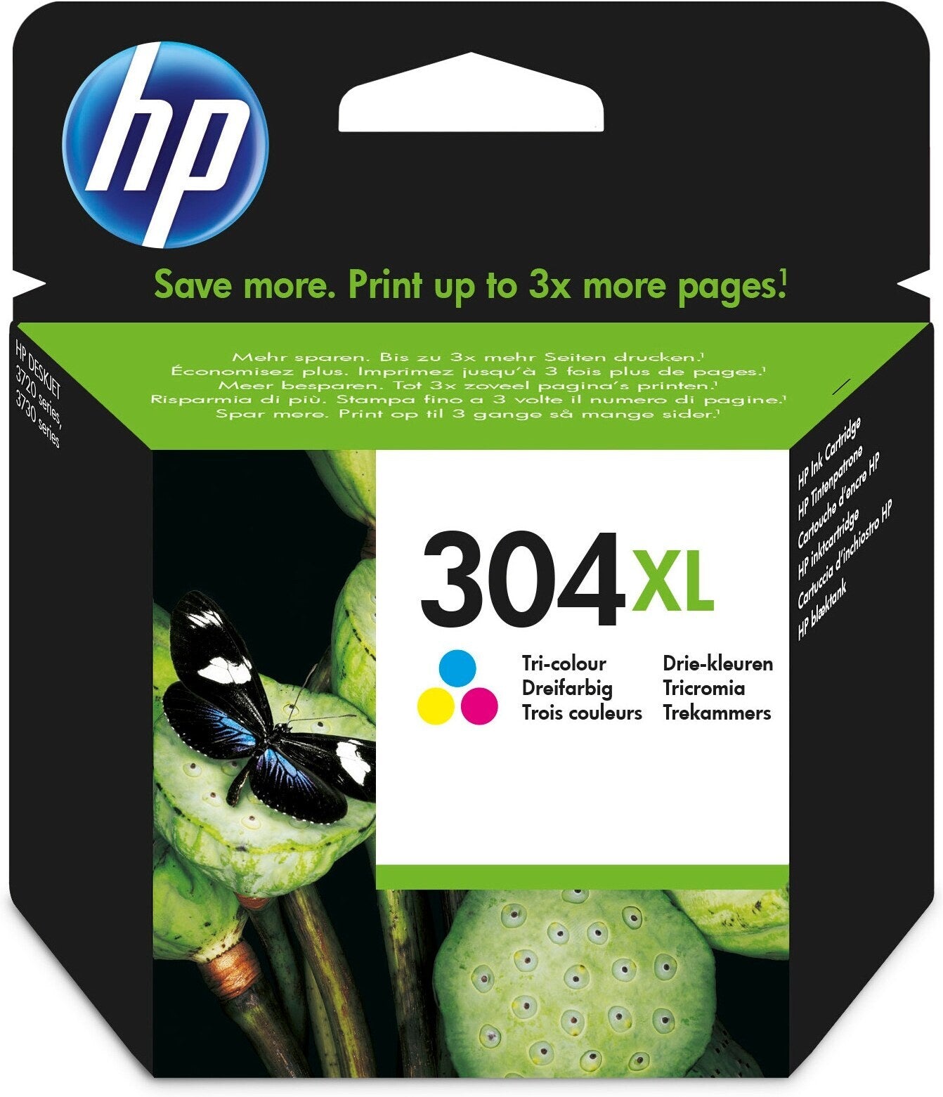 HP 304XL - bläckpatron, trefärgad