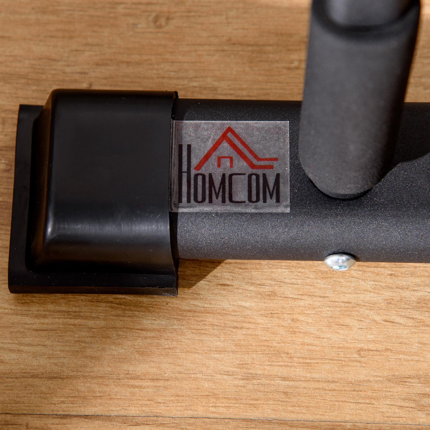 Halkfria push-up-stänger i stål med 2 st