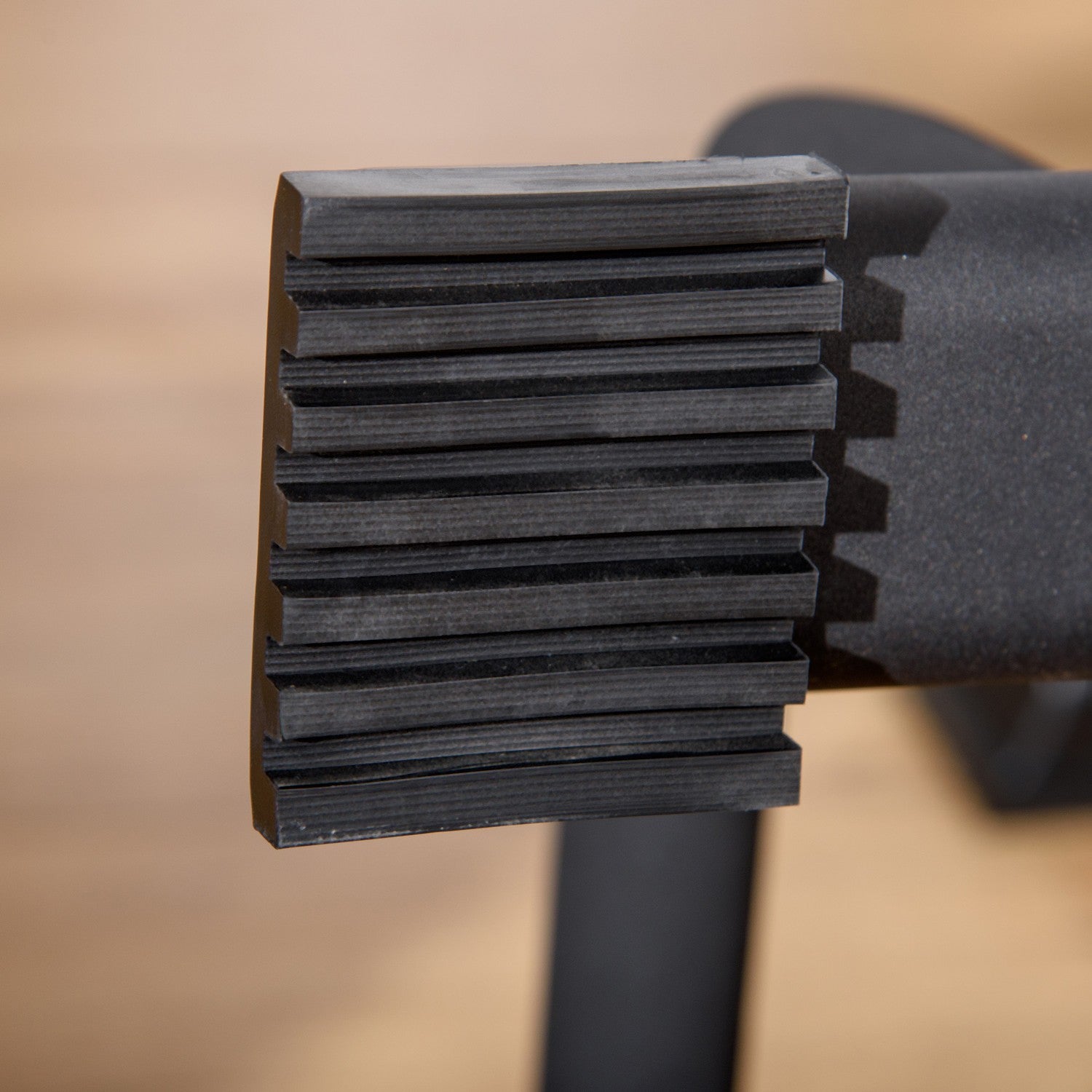 Halkfria push-up-stänger i stål med 2 st