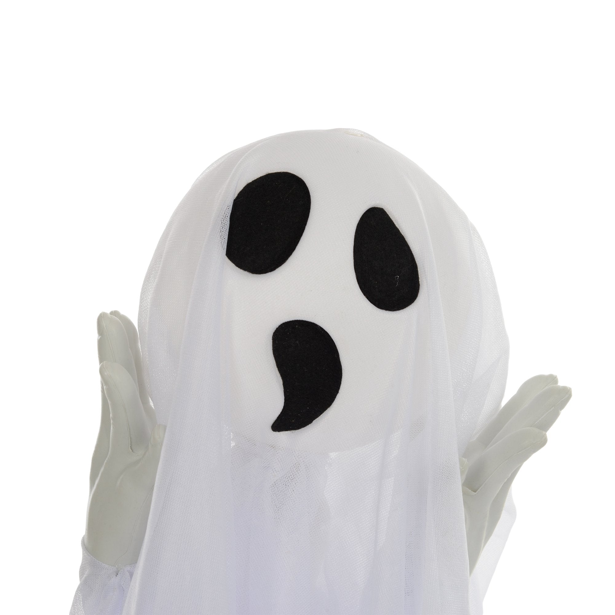 Halloweendekoration – 3 lysande spöken, rörelsesensor, 54x10x60 cm