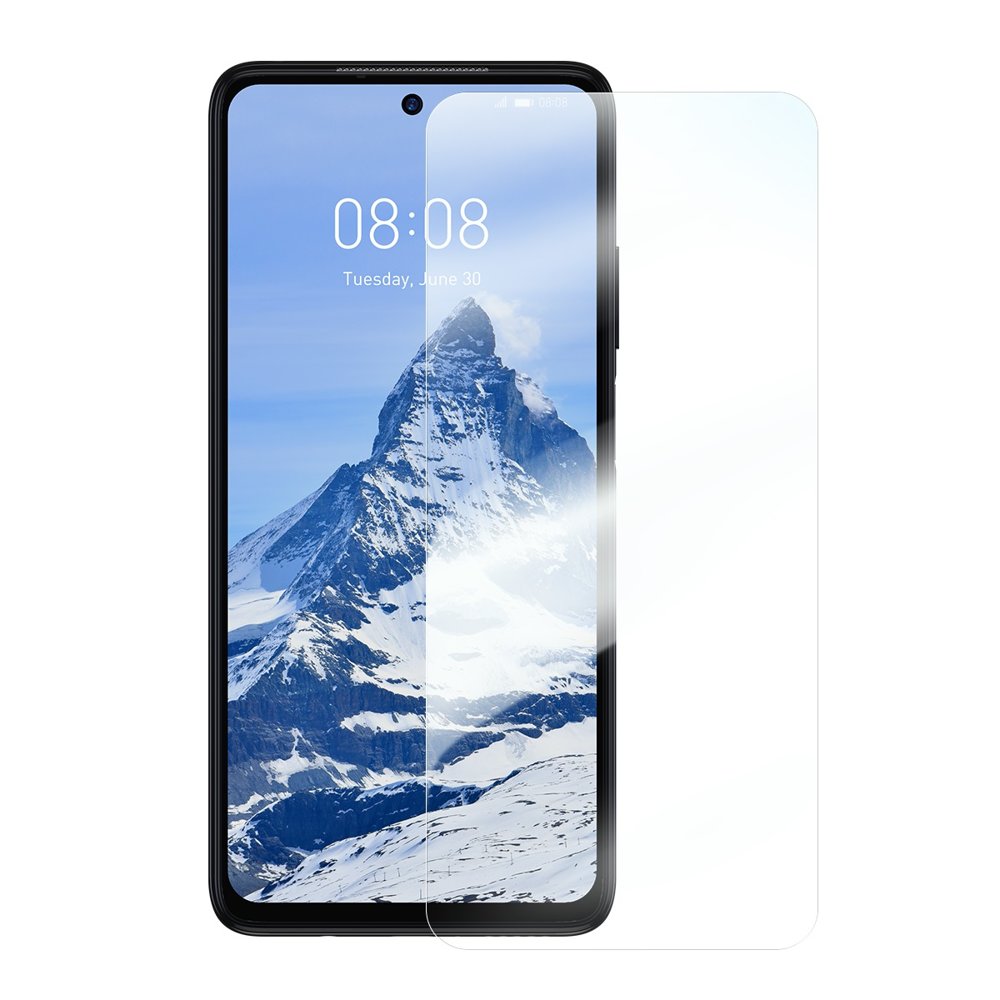 Helskärmsskyddsfolie 0,15 mm för Xiaomi Redmi K40 Pro Poco F3 Transparent SET med 2 st.