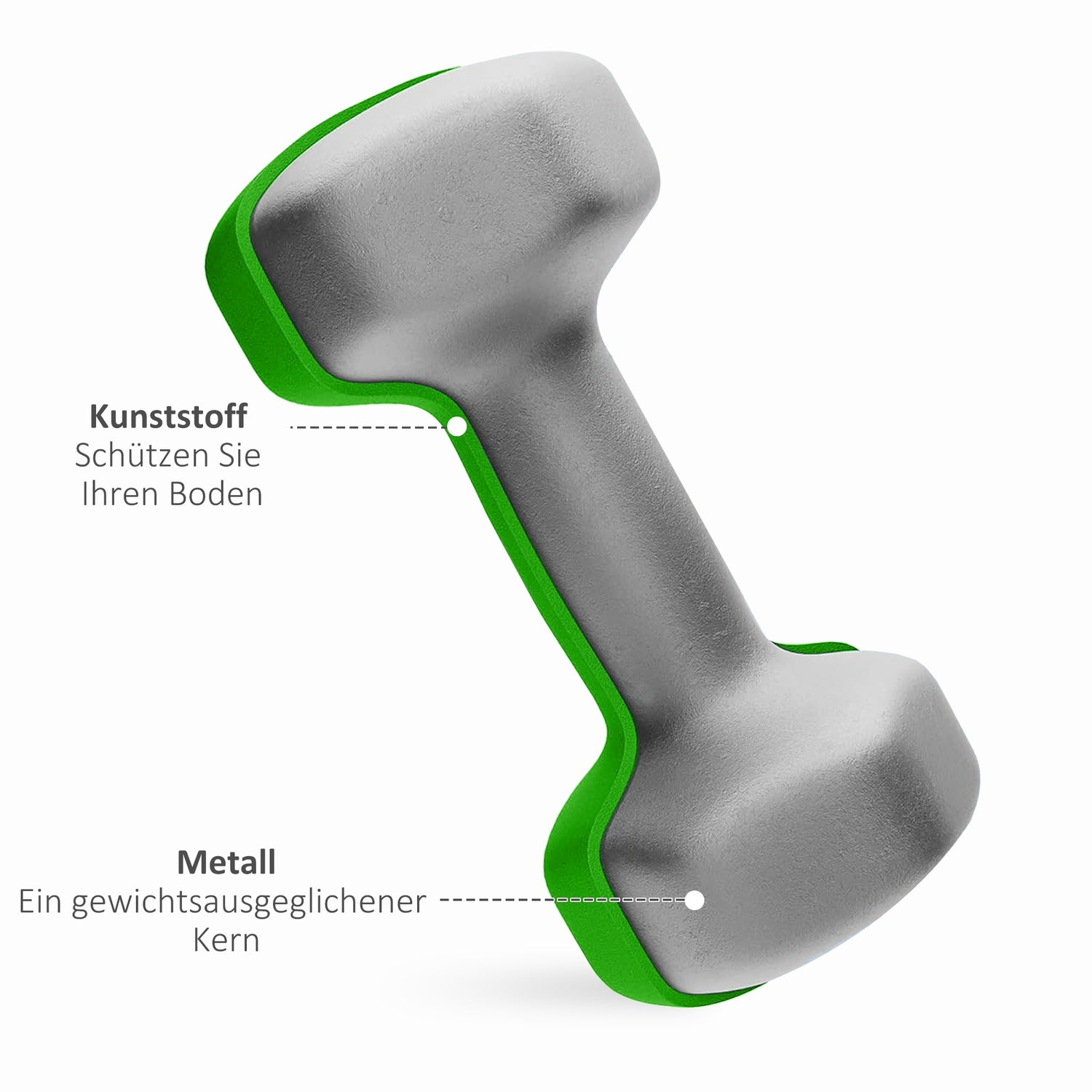 Hex hantelset med stativ – 3, 4, 5 kg vikter för hemmagym