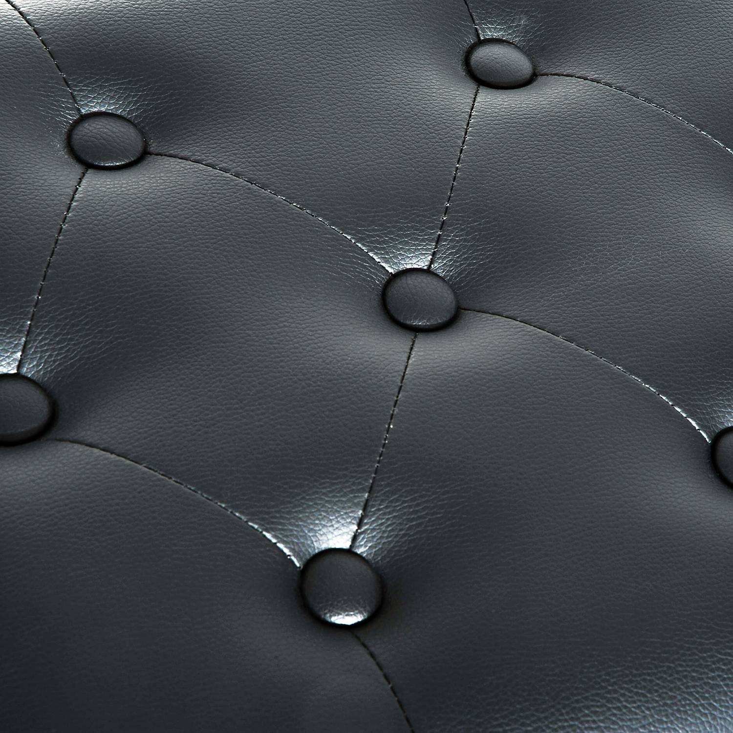 Höjdjusterbar pianobänk, massivt trä, konstläder