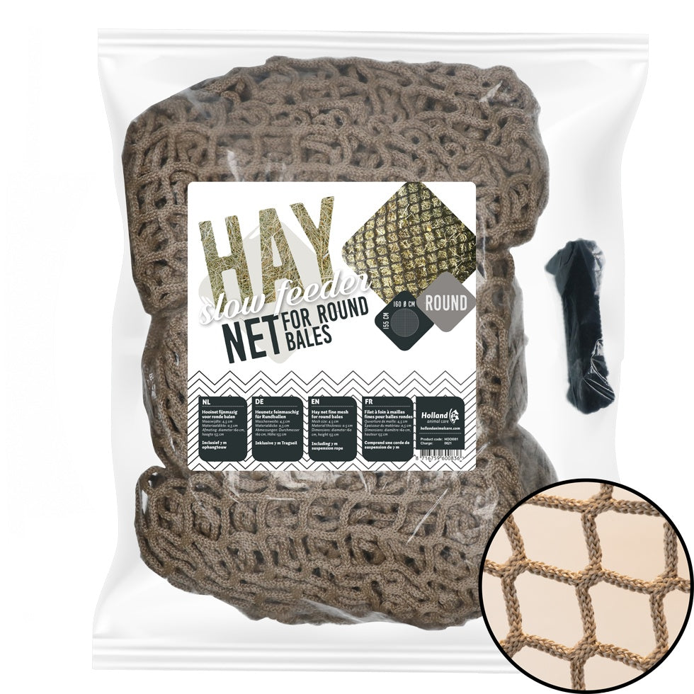 Høynett Slowfeeder for rundballer