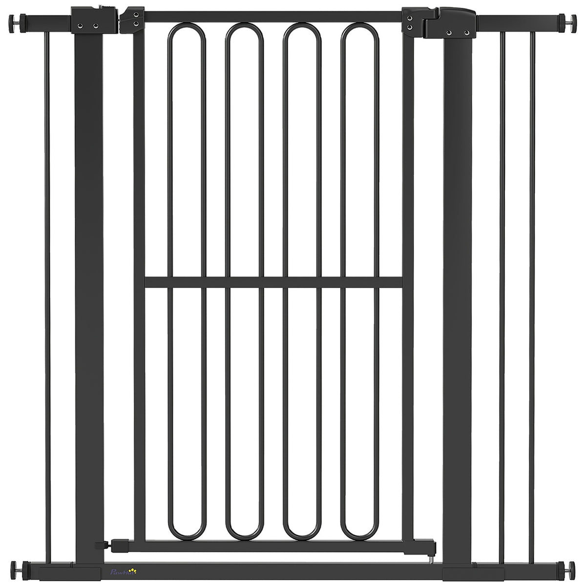 Hundgrind, 76-104 cm trappgrind utan borrning