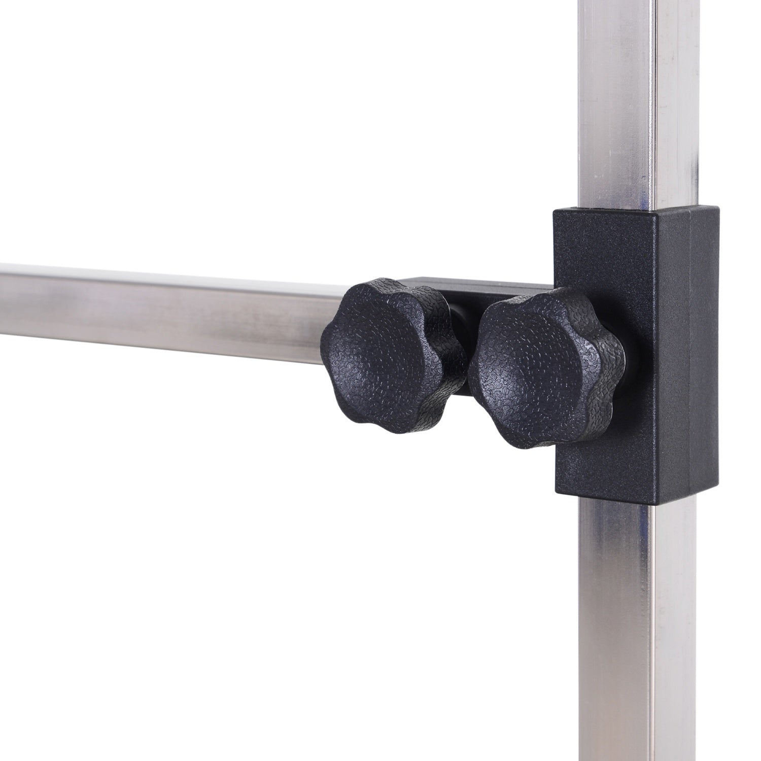 Hundvårdsbord, hopfällbart & höjdjusterbart, svart