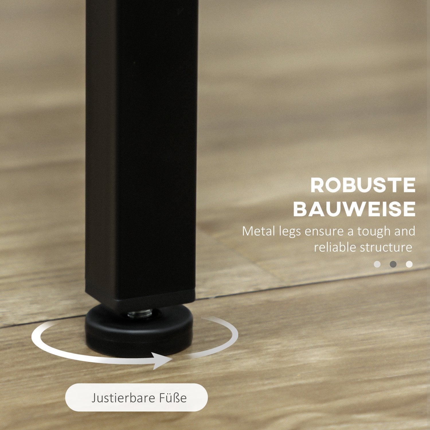 Industriell barbordsset med 4 pallar – Grå, 5-delad