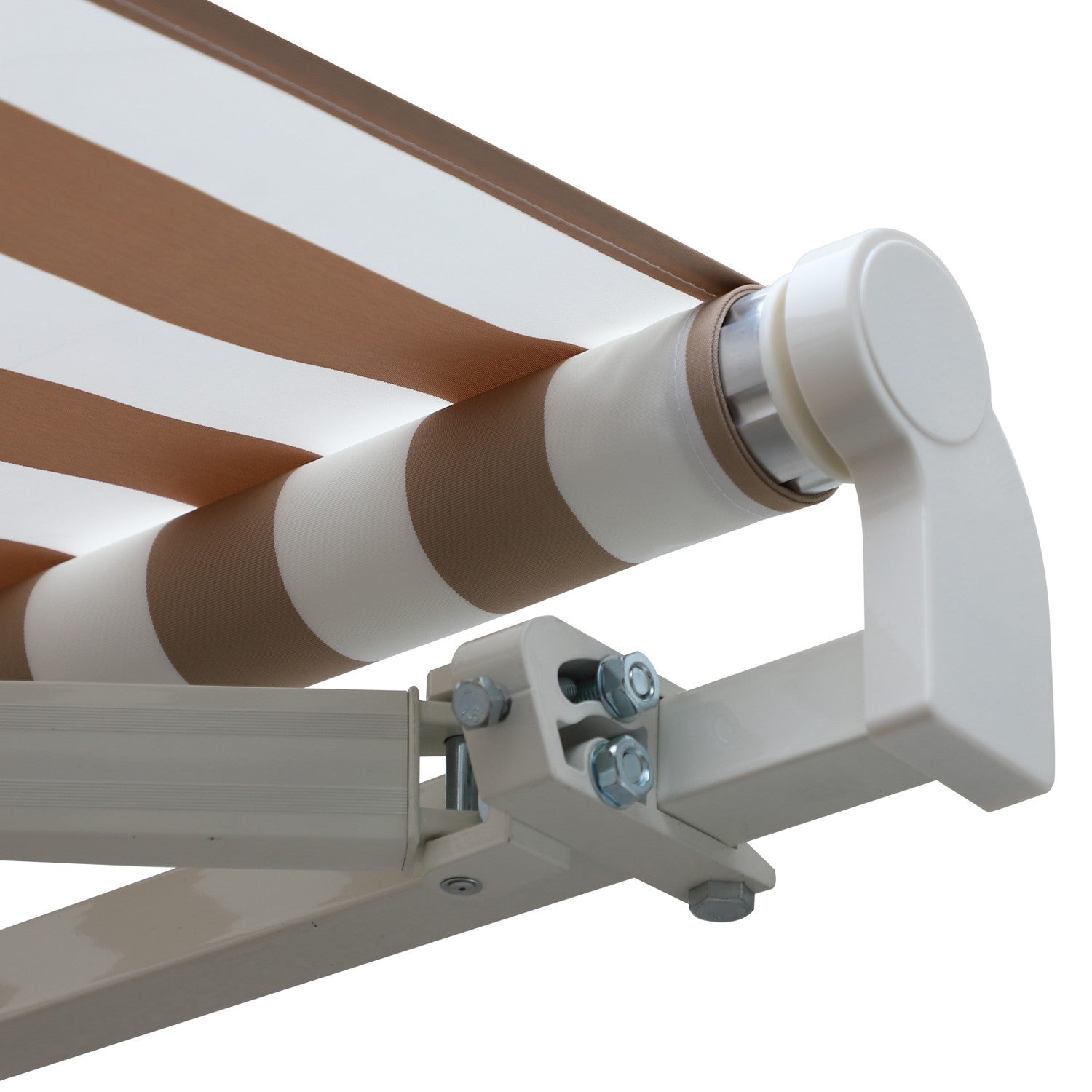 Infällbar markis med handvev, 3x2,5m, solskydd