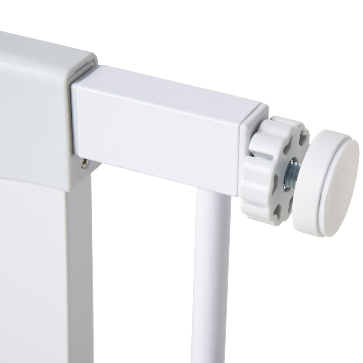 Justerbar dørsikkerhetsgrind, automatisk lukking 75-96cm