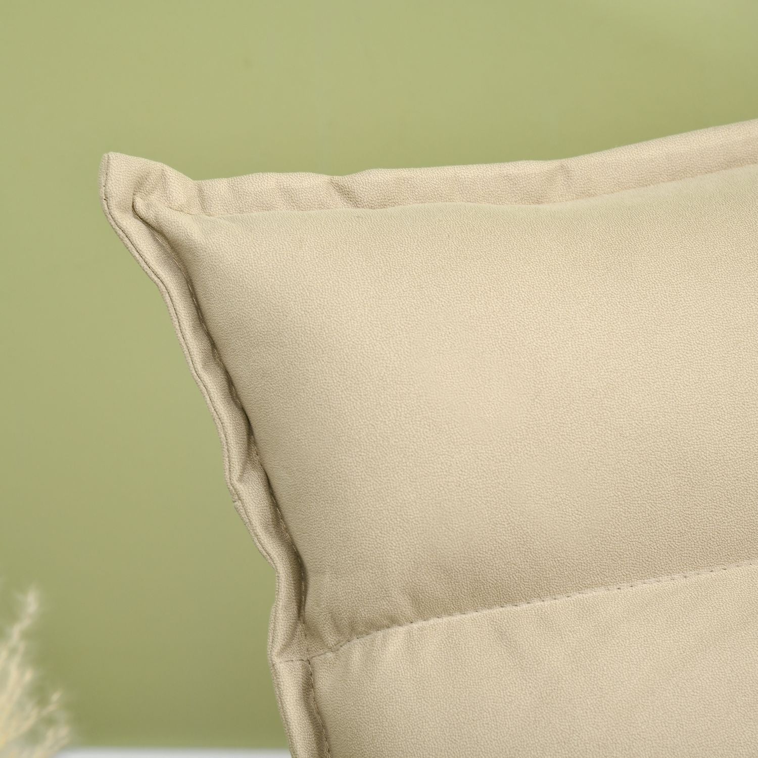 Justerbar golvstol, 360° vridbar, beige, 62x70x95 cm