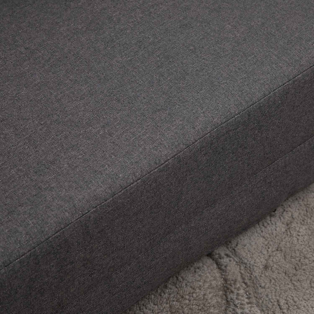 Justerbar sammenleggbar sovesofastol med puter – lin