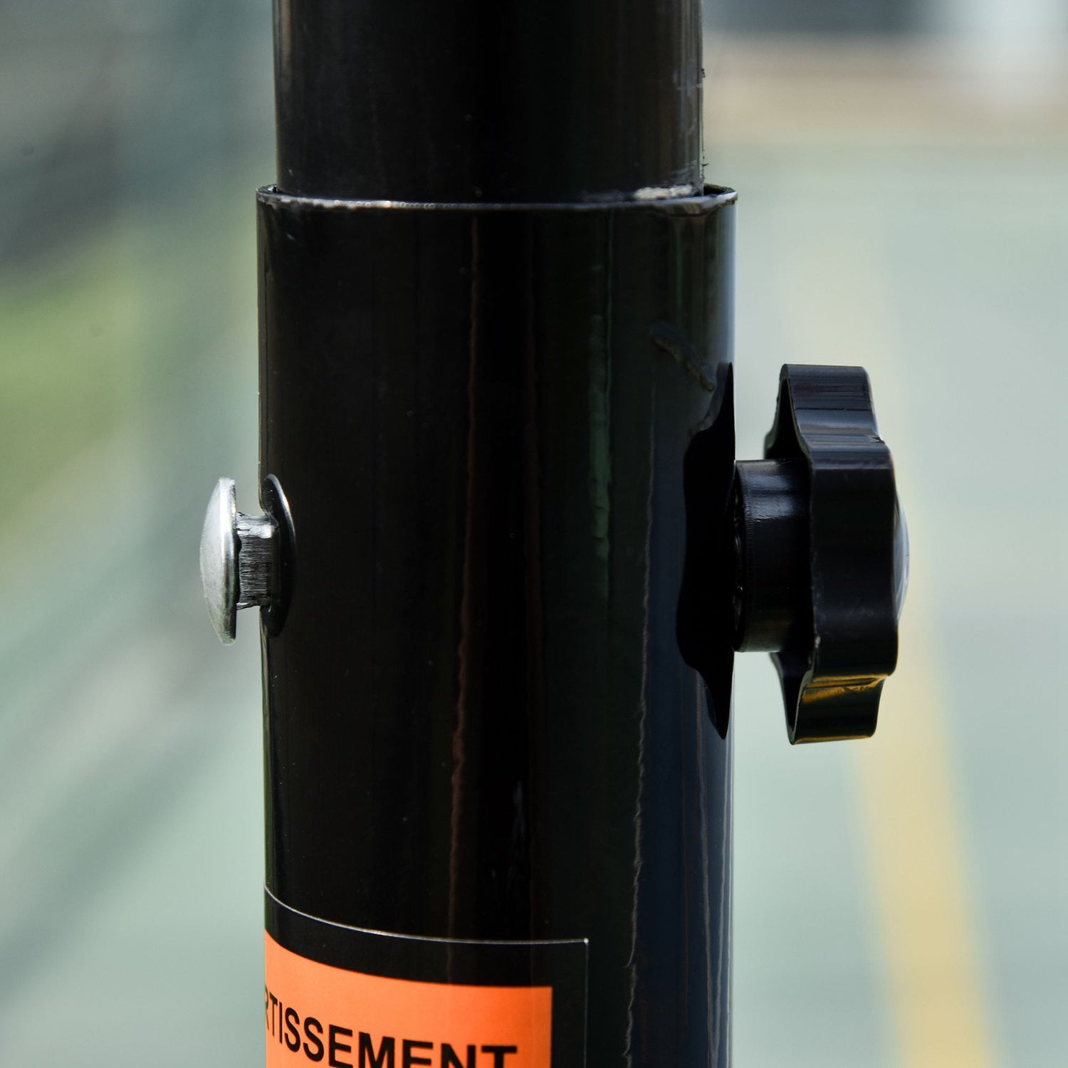 Justerbar portabel utomhusbasketbåge, 212-250 cm