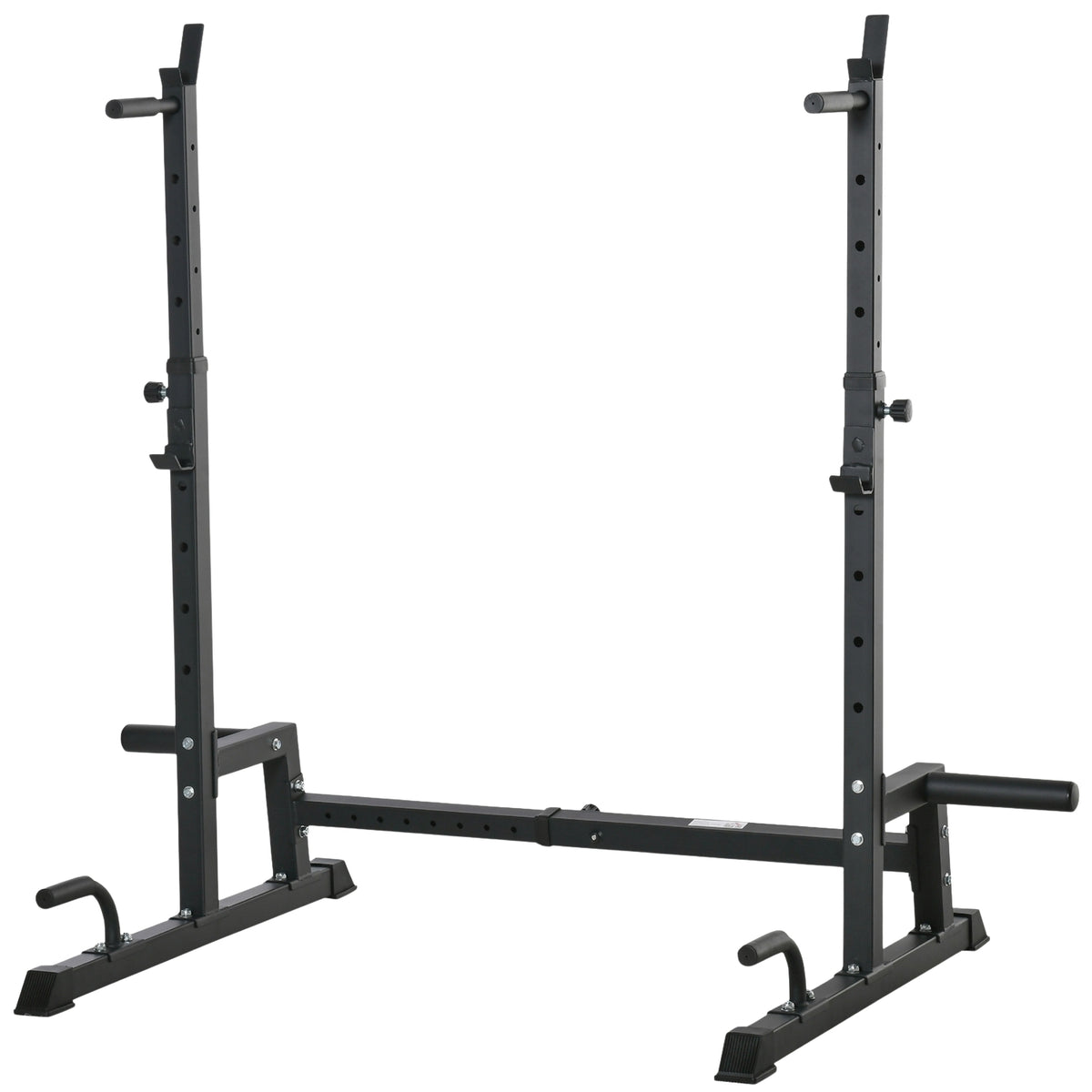Justerbart hantel- och skivstångsställ, stål, kapacitet 150 kg