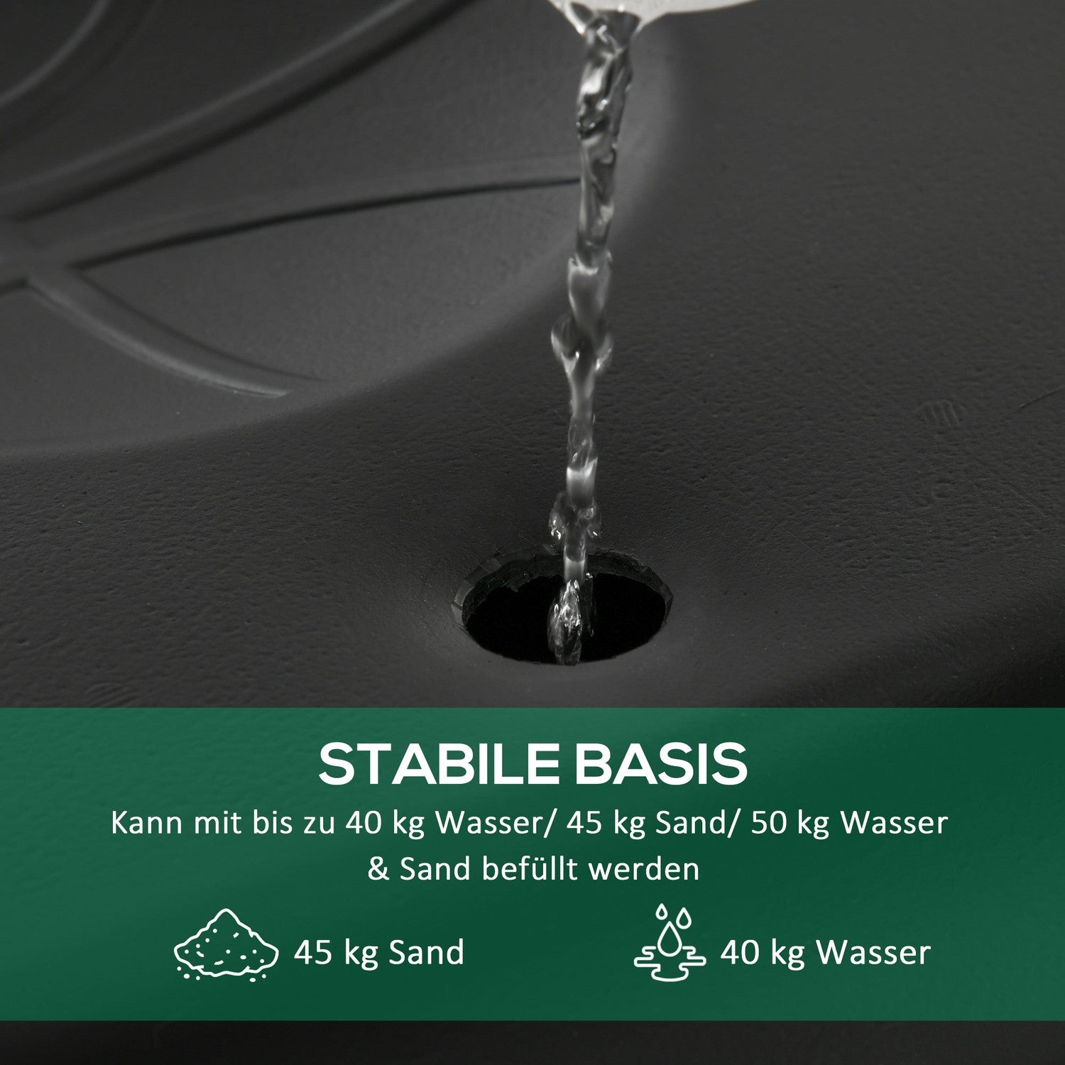 Justerbart stativ för basketbåge, rullbart, höjd 260-310 cm