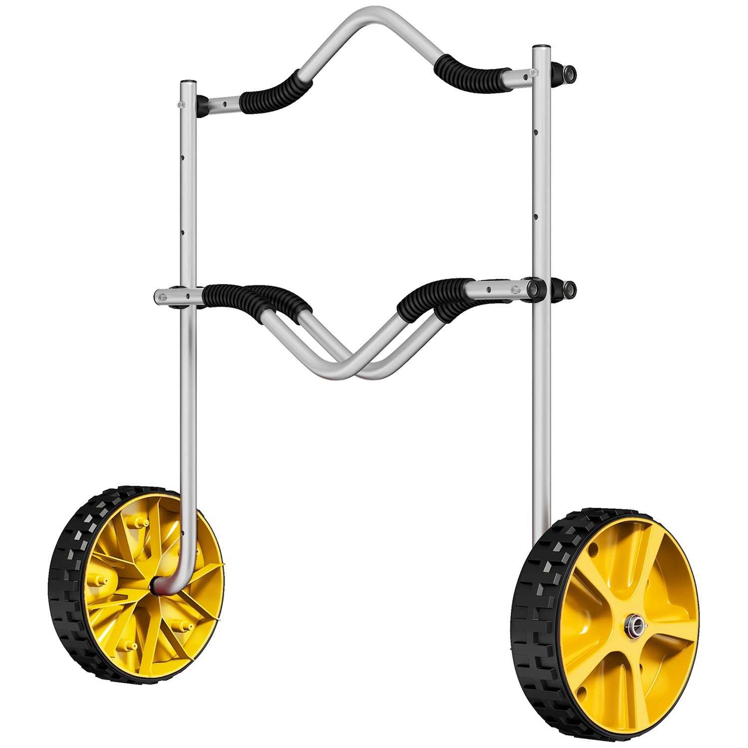 Justerbar kajakvagn med spännrem, aluminium