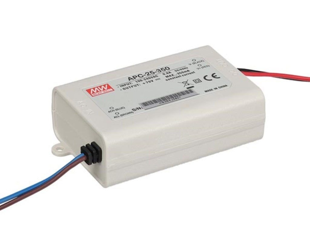 Konstant ström LED-drivrutin - Enkel utgång - 350 Ma - 25 W