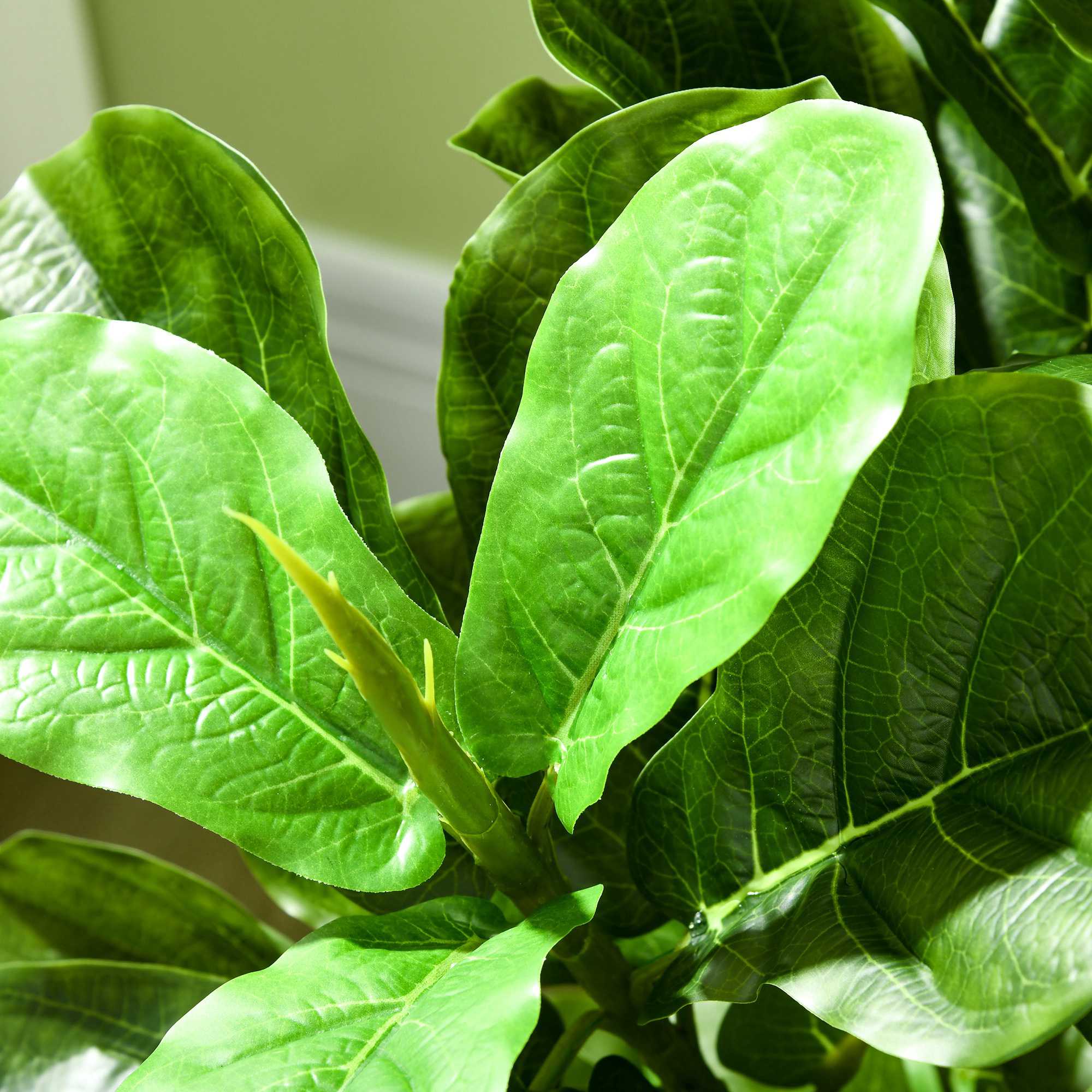 Konstgjord fikusväxt, 110 cm, 90 blad med kruka
