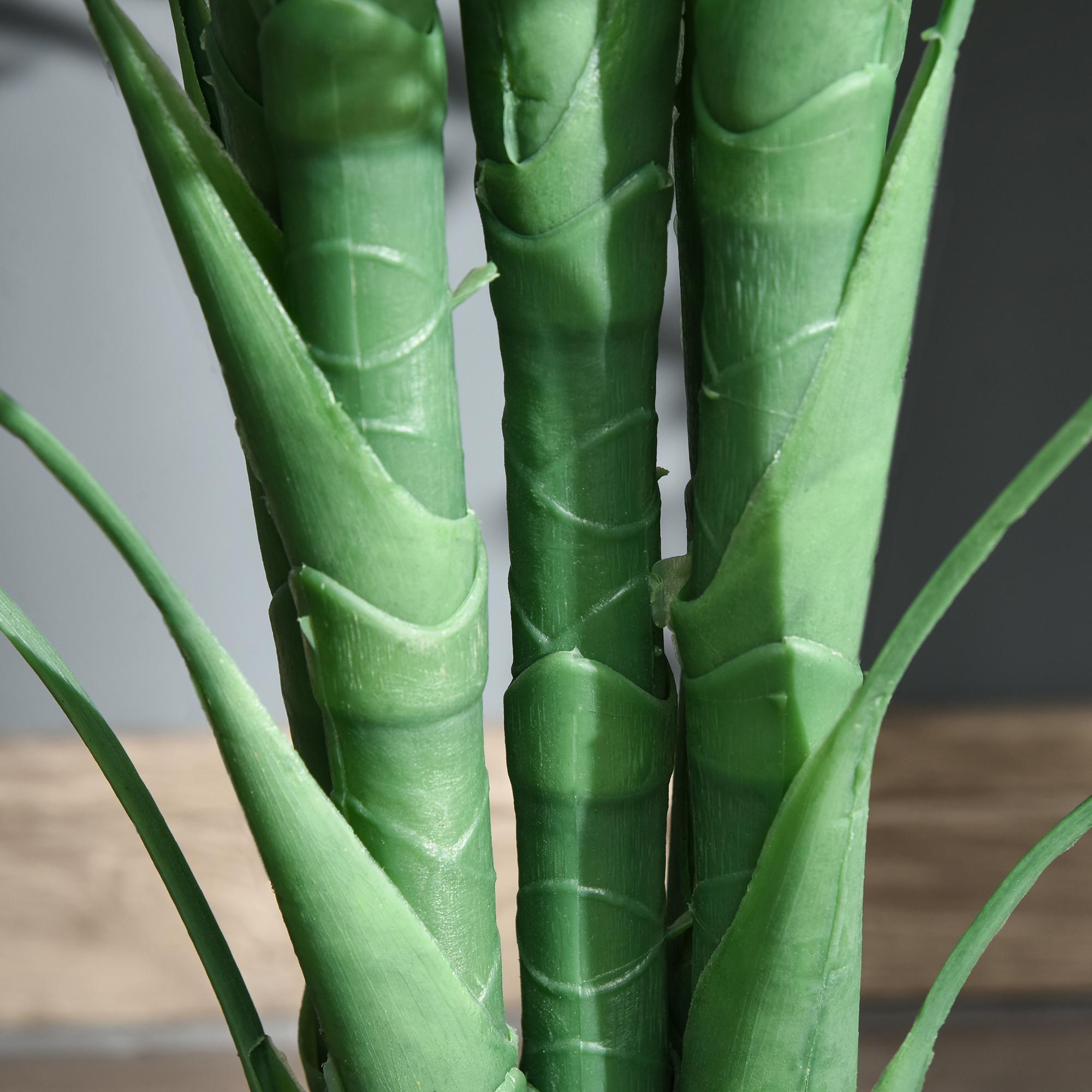 Konstgjord palm, 125 cm, inomhus/utomhus, lättskött