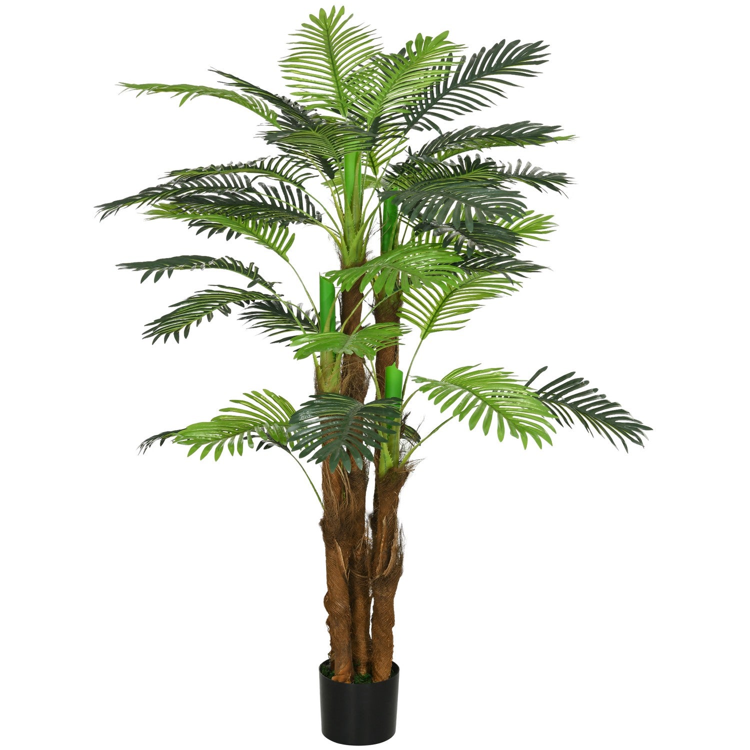 Konstgjord palm – 160 cm, 36 grenar, inomhus/utomhus