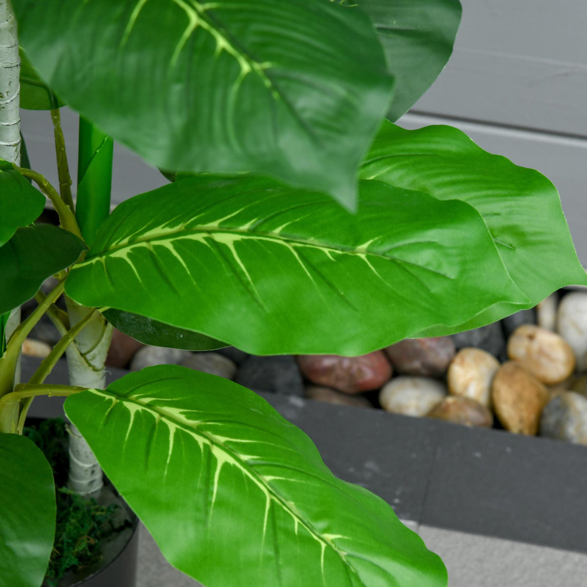 Kunstig plante med potte, 95 cm, 33 blader